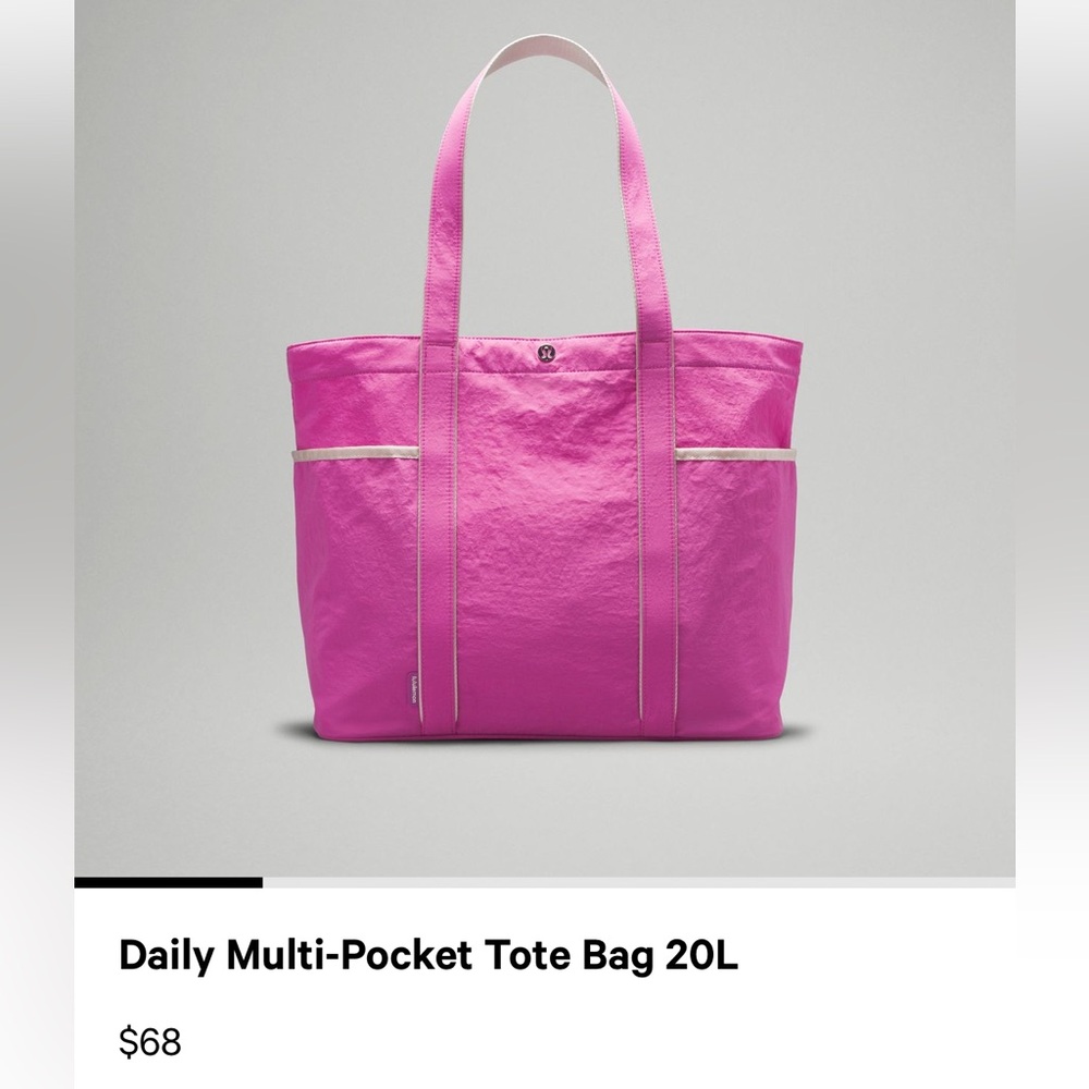 Lululemon Tote in Pink